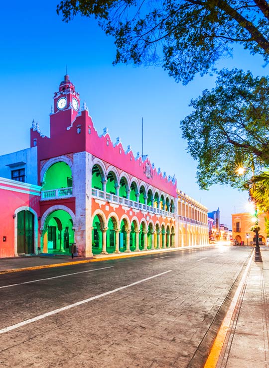 Centro histórico de Mérida Yucatán