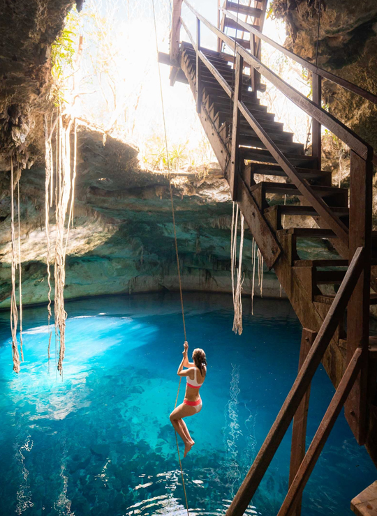 Ruta de los cenotes en Yucatán